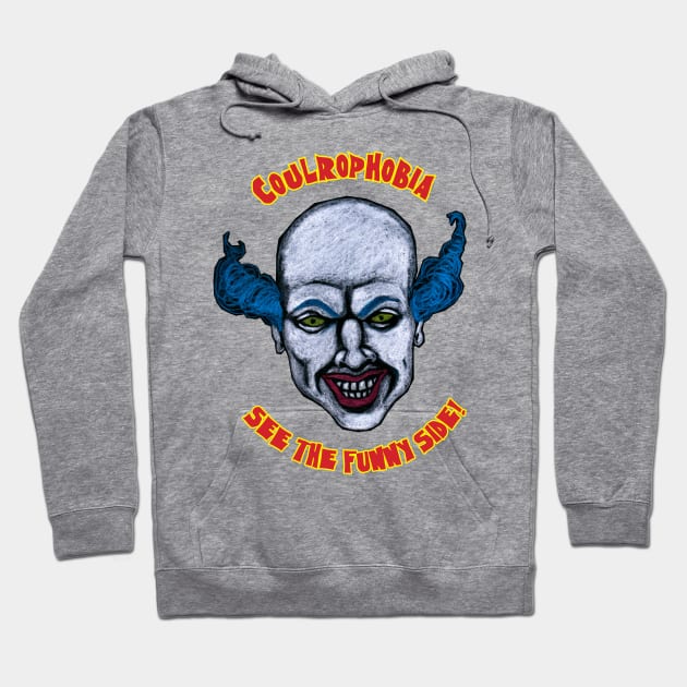 Coulrophobia Hoodie by DarkArtiste